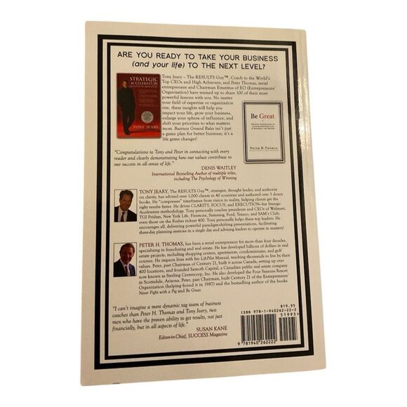 Business Ground Rules: 100 Lessons for Success by Jeary & Thomas - Picture 2 of 2